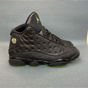 Jordan 13 Retro Altitude 2017 Mens Size 11.5 414571-042 Black Green